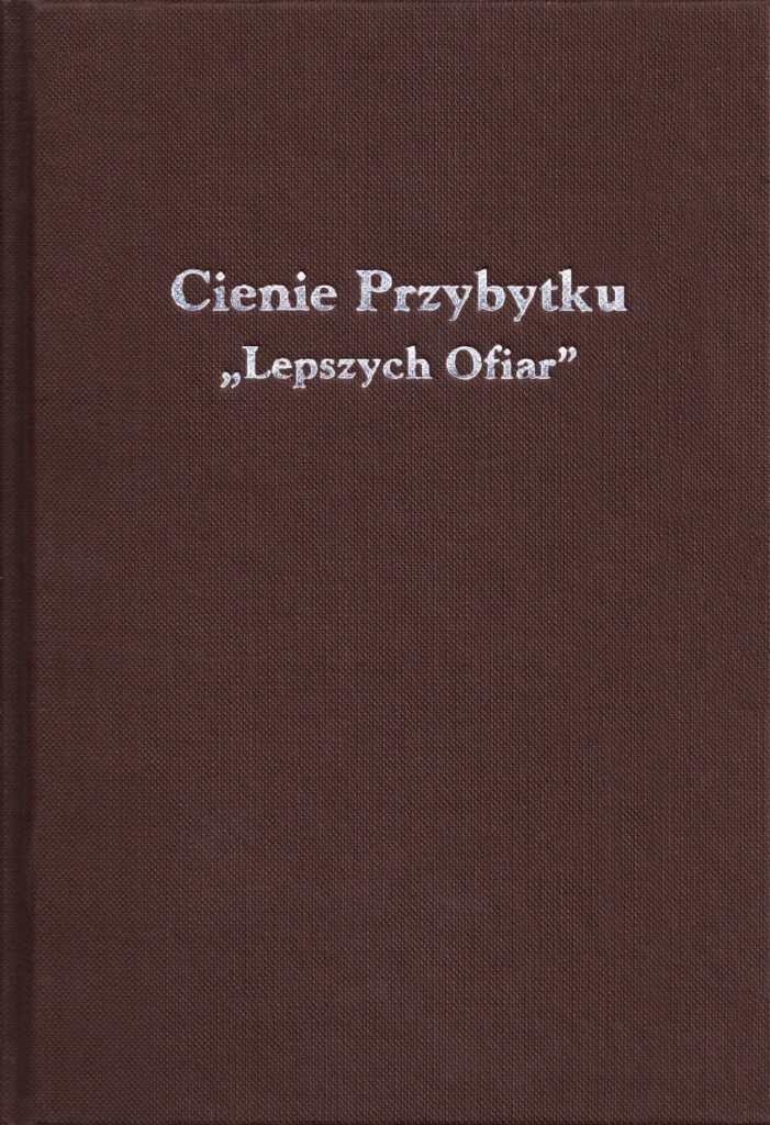 Book Cover: Cienie Przybytku